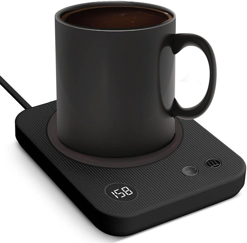 Lesipee Coffee Mug Warmer, Electric Coffee Warmer with Auto Shut Off for Office Desk, Candle Warmer with 3 Temperature, Beverage Warmer for Cocoa, Birthday Gifts - Image 1